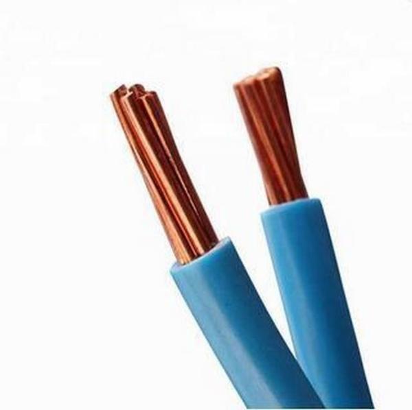 300/500V Single Core PVC Insulated BVV Stranded Copper Wires for Electrical Power Cable