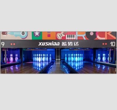 Entretenimento Interior 31x1.75 Pistas de Bowling de Aço com Sistema de Pinsetter de Cordas de Fabricação