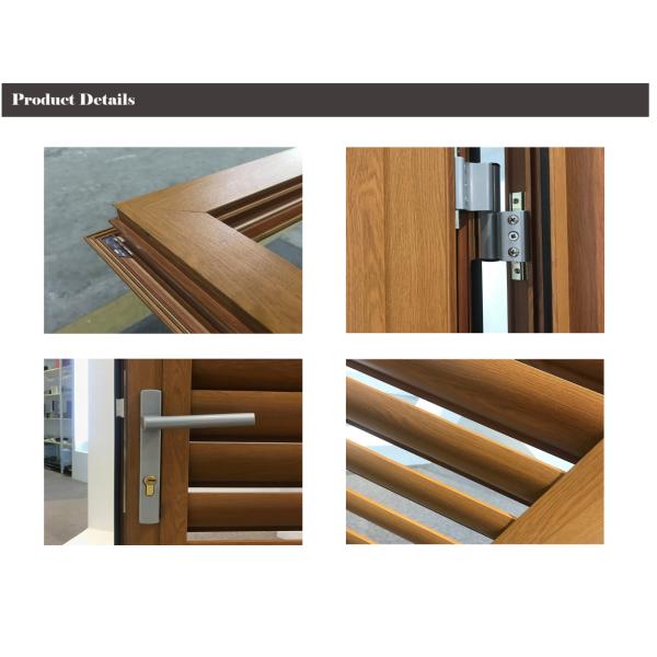Aluminum Exterior Sun Shade Louvers Building Materials Plantation Blinds Shutter