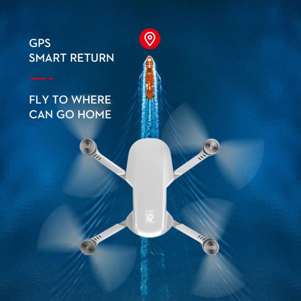 New S6S Brushless Motor Drone 6K HD Dual Camera RC Auto Obstacle Avoidance Professional Foldable Quadcopter