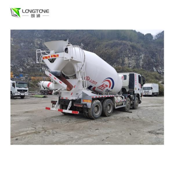 Caminhão concreto do misturador de cimento do Euro usado e novo da roda de Howo 8X4 12 para a venda