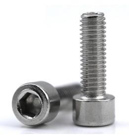 Hex Stainless Steel Socket Head Bolt / Allen Key Bolts Zinc Plate Surface