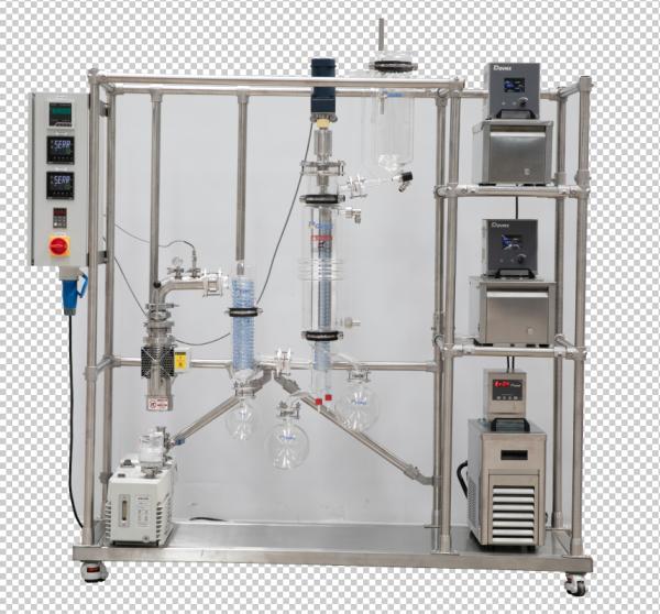 Modular Scalable Wiped Film Distillation Equipment For High Purity Chemical