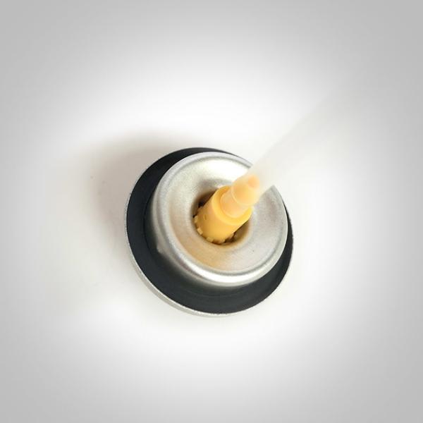 Válvula de pulverización corporal de desodorante de gran capacidad para productos de viaje