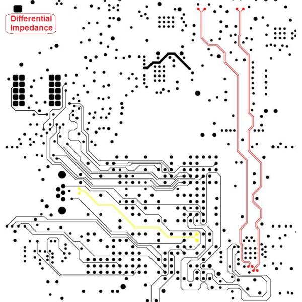 Printed Circuit Board with 90 Ohm Impedance Controlled | Single End Impedance Differential Impedance PCB Board
