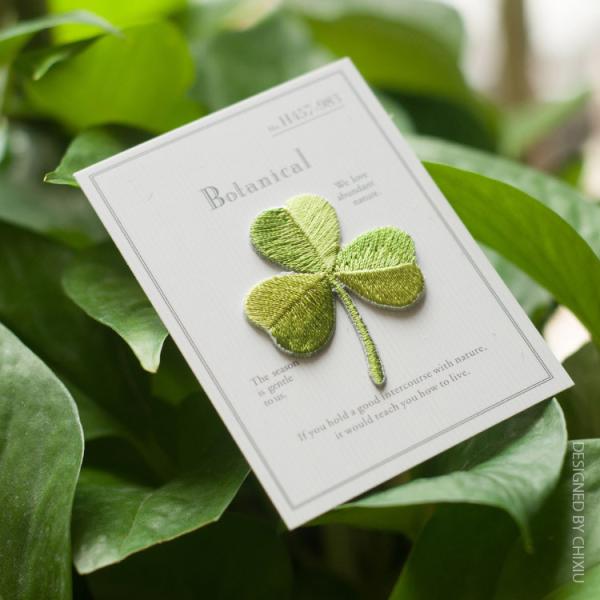 Custom Botanical Iron-On Patches Eco-Friendly Style Long-Lasting Durability in Various Sizes