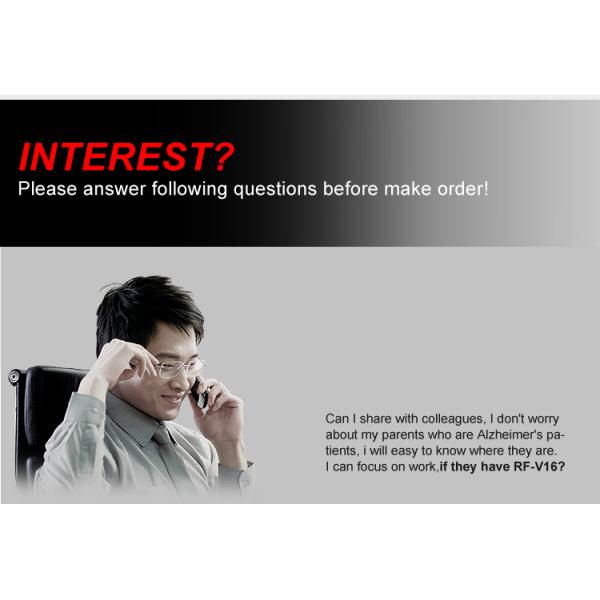 GPS tracker , GPS alert pendant, RF-V16