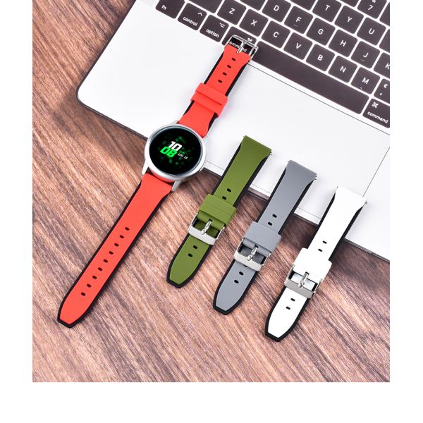 Dual-Color Deployment Buckle Silicone Strap · Customizable Colors And Logo | OEM/ODM - China Wholesaler SHX