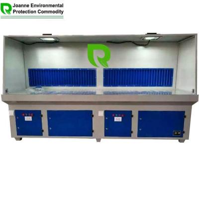 Metal Dust Down Draft Table 1.5kw-8.0kw For Welding Polishing Plant