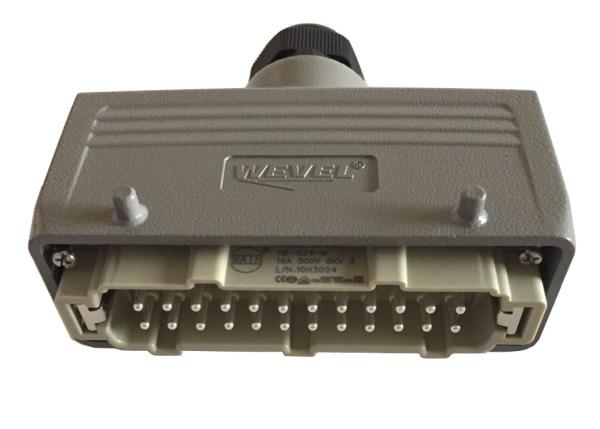 24Pin Hot Runner Connector Hood 4lever Top entryH24B-TO-4B-PG21  |Hot Runner Components manufacturer