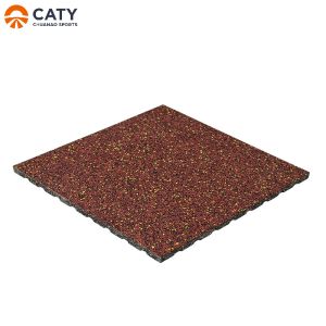 Practical Rubber Fitness Mat Soundproof , Anti Slip Gym Flooring