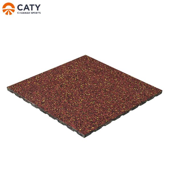 Practical Rubber Fitness Mat Soundproof , Anti Slip Gym Flooring