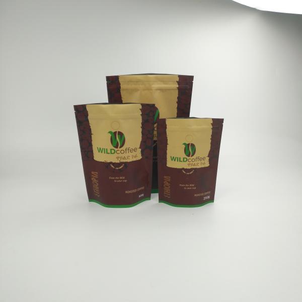 Стойка вверх по таможне сумок Biodegradable кофе качества еды упаковывая напечатала упаковывая мешки чая алюминиевой фольги