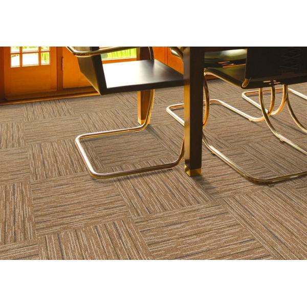 Multi level loop Nylon striped office carpet tile, nylon carpet tiles