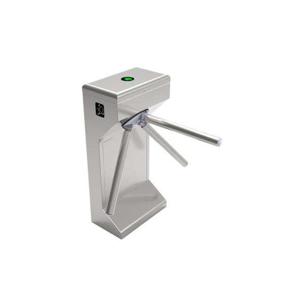 SS304 Casing Dry Contact / Relay Open Tripod Turnstile Gate