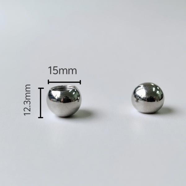 1/8-27 Boules d'acier à filetage interne pour connexions mécaniques / instruments de précision