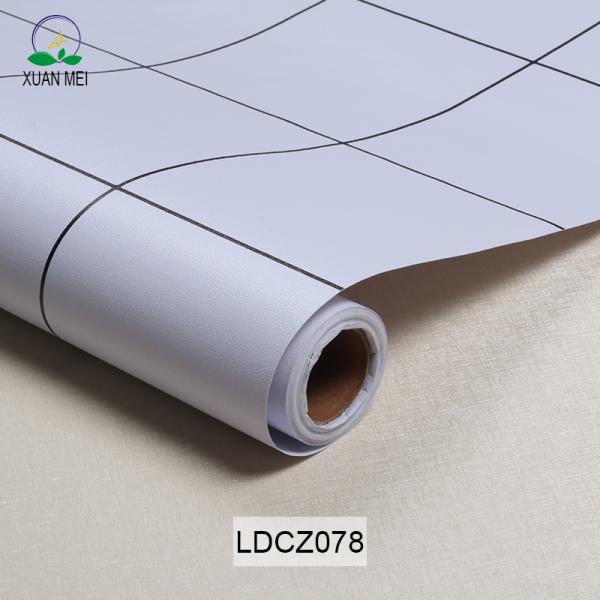 Adhesivos 3D a prueba de humedad pegatinas de pared patrones de diseño geométrico papel pintado para la cocina baño