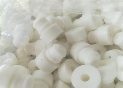 O plástico fazendo à máquina durável moldado parte o bloco 100% do slider do Teflon do Virgin PTFE