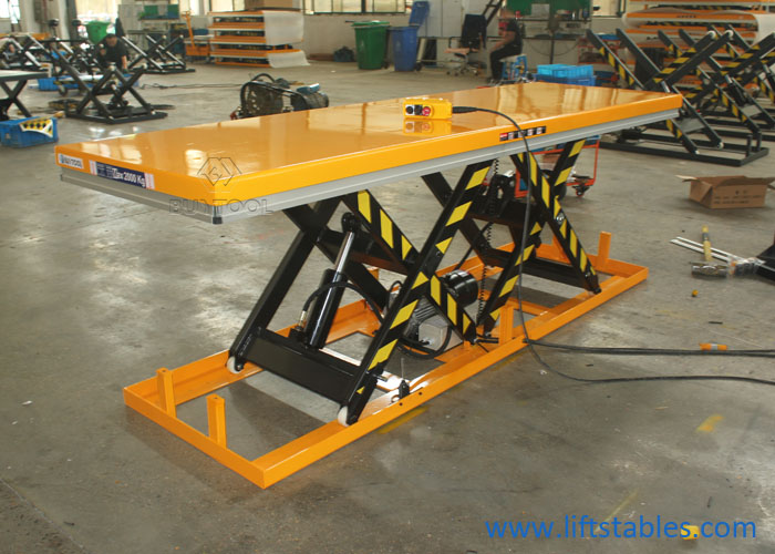 Сверхмощные большие неподвижные гидравлические Scissor таблица подъема 500kg 1000 Lbs