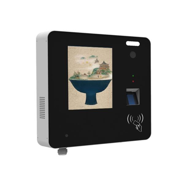 Cash register 32 inch wall mountable outdoor television enclosure touch screen self service kiosk with thermal printer