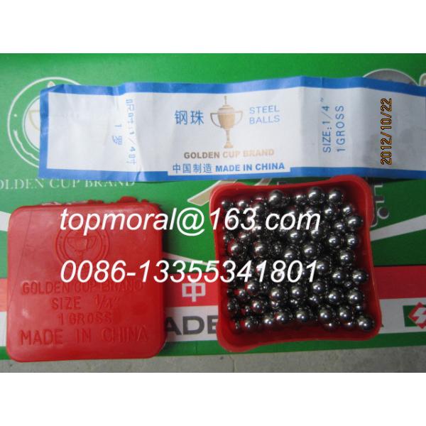 Steel ball for bicycle/ golden cup steel ball