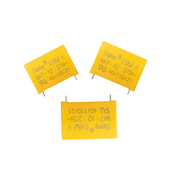 High Frequency Polypropylene Film Capacitor For EMI Filtering X2 0.68uF 275VAC LS22.5mm