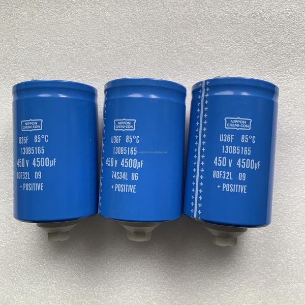 Original NIPPON CHEMI-CON Power Capacitor 130B5165 130B5164 130B5163 450V 4500UF 130B1423 Electrolytic Capacitor