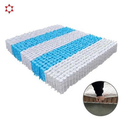 Pocket Coil Spring Unit Compressed Spring Bed Coil Unit for Mattress Coils Matelas 3 5 7 Zone Mattress Pocket Spring
