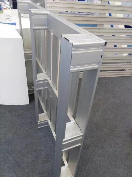 Silver Anodized 6063 T5 Welding Aluminum Parts / Aluminum Pallet