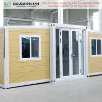 Maison modulaire préfabriquée mobile de 20 pieds et 40 pieds