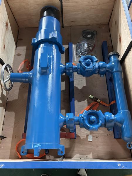 13-3/8'' API Casing LTC BTC Buckle Connected 54Mpa Test Pressure Double Plug Cementing Head With Wooden Packing 810KG