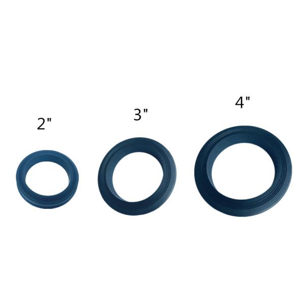 Customized Accepted Logo Direct Blue Rubber Hammer Union Seals For Oilfield Pressure 15000psi