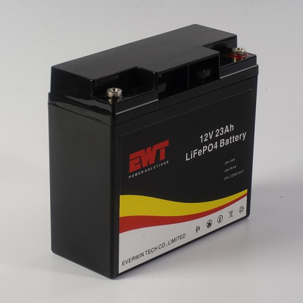 Customizable 12V 23AH LifePo4 Battery with RoHS Certifications High Capacity