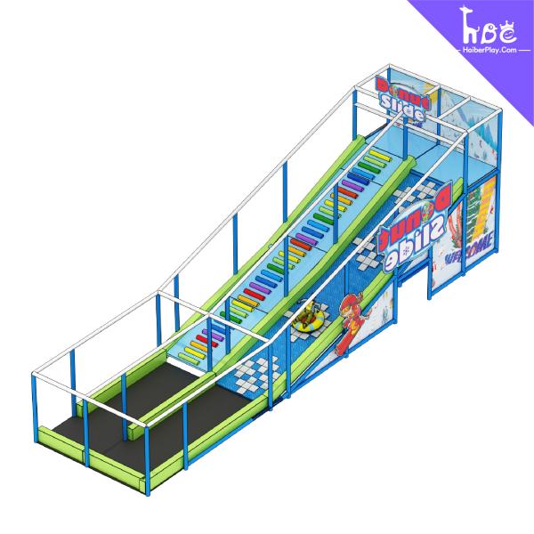 Toboggan de terrain de jeu commercial pour neige sèche pour enfants et adultes