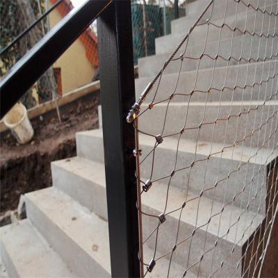 304 316L Decorative Wire Mesh Architectural Metal Mesh Panels For Railing