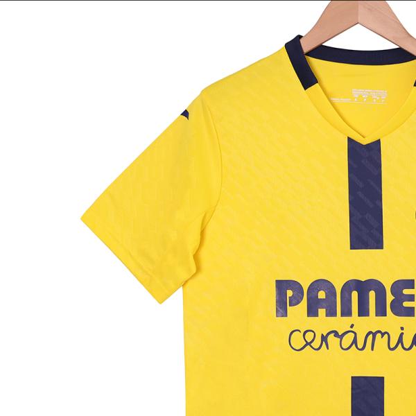 Villarreal 2025-2026 Home Jersey - Moisture Wicking Polyester Unisex