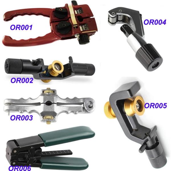 Durable Transverse Opening Cutter Fiber Optic Striping Armoured Cable Stripper