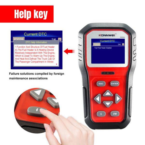 Lecteur de code de scanner de la voiture Obd2 d'Ancel AD530 avec la suggestion de réparation