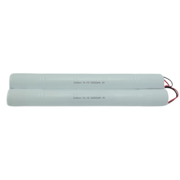 NiCd D4000mAh 6.0V 出口サイン バッテリーバックアップ 非常用照明