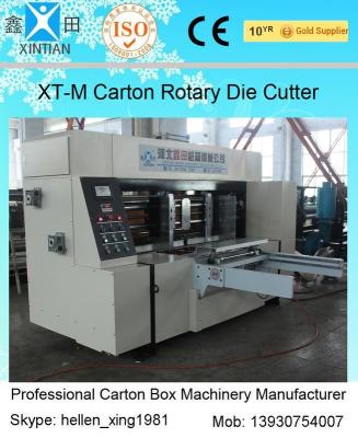 Corrugated Colorful Carton Rotary Die-Cutting Machine For Die Cutting And Molding