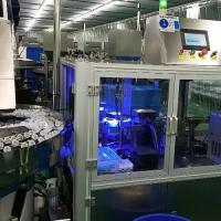 Machine d' inspection d' image précise pour détecter l' apparence du capuchon de perfusion, des rayures et des taches sur la surface des produits