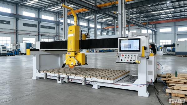 5+3 AXIS CNC CUTTER 15KW+7.5KW+750w 3200*2000MM CUT 100MM BRIDGE CUTTING MACHINE SAVE MONEY FREE  AFTER SALES TRAINING CUSTOM LOGO CHAMFER 45 DEGREE SPINDLE CAMERA SUCTION BLADE TABLE TILT 85 DEGEEE