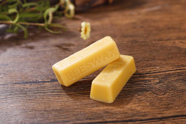 nível amarelo natural puro do alimento das barras 28g da cera de abelha de 100%