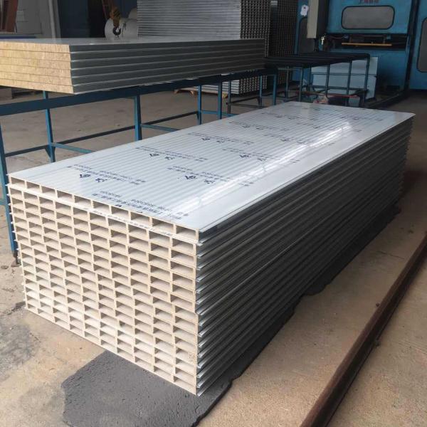 Hollow Fireproof Glass Magnesium Board Color Steel Sandwich Panels
