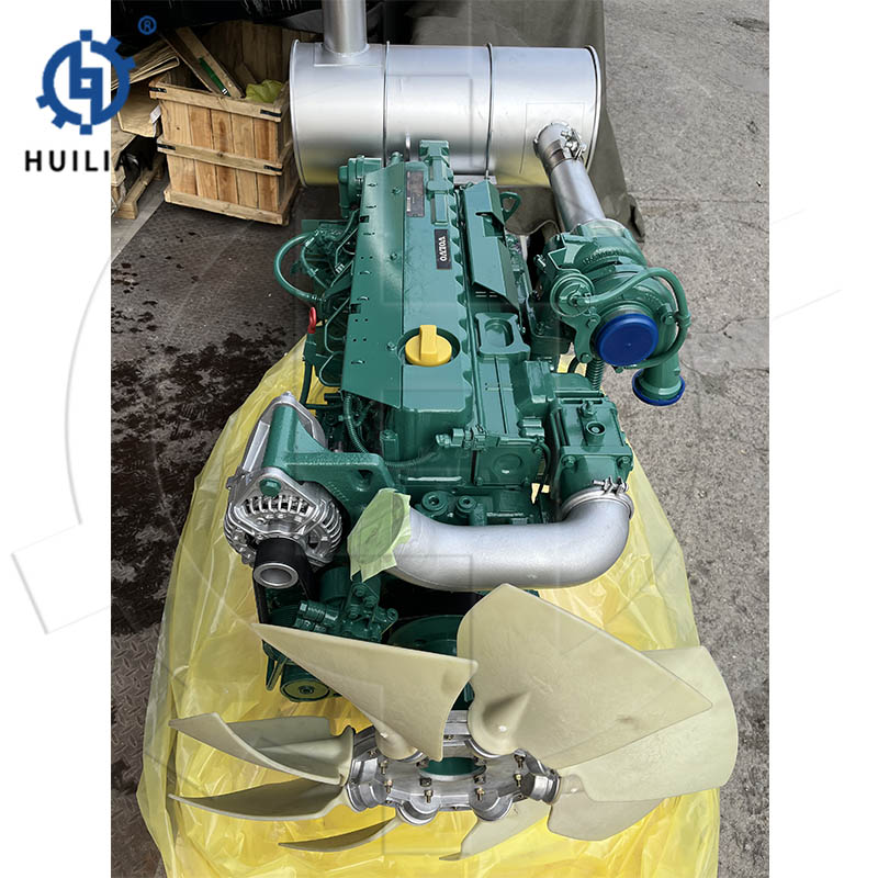 Сборка двигателя экскаватора EC D6E EC210 EC210B EC210C EC210D EC220D EC220DL EC235C EC240 EC240B Дизельный двигатель Assy