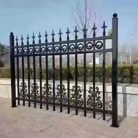 5'X8' Metal Tubular Cercas de aço preto Cercas de aço de zinco exterior