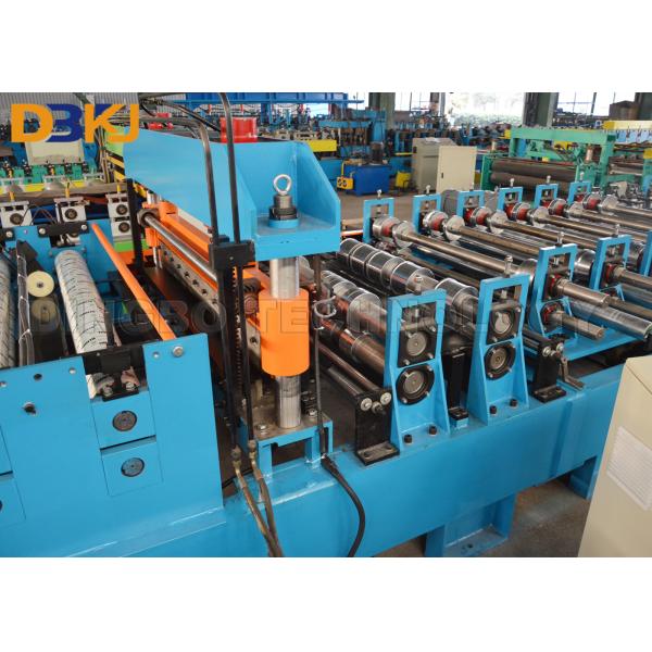 1000mm Galvanized Steel Roof Tile Forming Machine Hydraulic Cutting