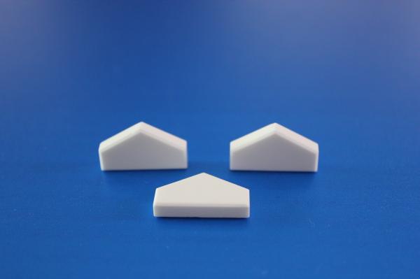 Customized Ceramic Tile High Temperature Resistant Hardness  Alumina Ceramic Sheet