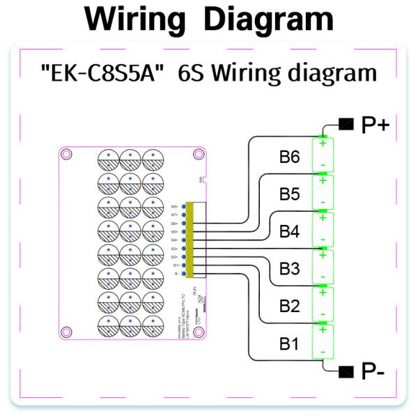 8S 5A Активный балансировщик Эквилятор 6S 7S Балансировщик Lipo Lifepo4 Lto Lithium Активная батарея Эквилятор передачи энергии
