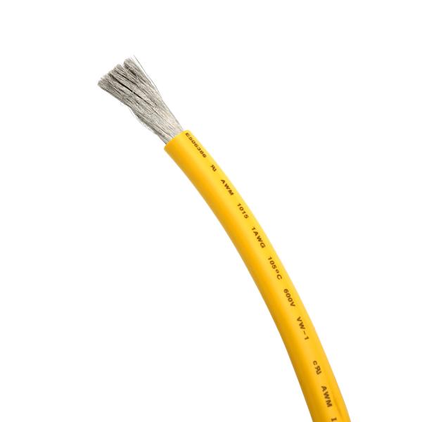 UL VW-1 Rated Flat Copper Wire Cables For 300V Low Voltage Applications